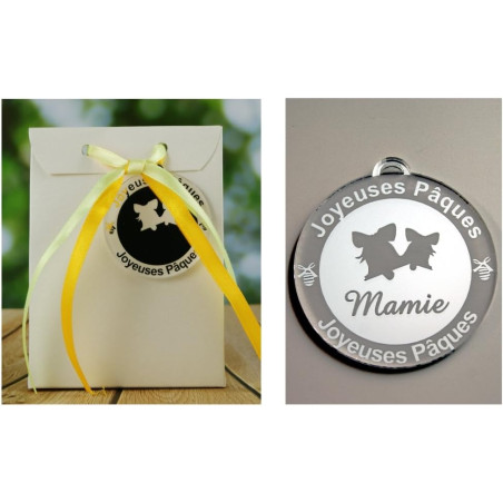 Boite de Chocolat garnie – Joyeuses Pâques Mamie (Cadeau pour Pâques) – Mod. Cloche