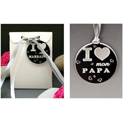 Boite de Chocolat I mon Papa - Cadeau Baptême, Noël…