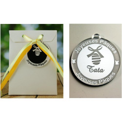 Boite de Chocolat garnie – Joyeuses Pâques Tata (Cadeau pour Pâques) – Mod. Oeuf
