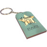 Porte Clef en BOIS - I Love You Papi (Cadeau fête des grands pères, anniversaire, noël pour papi, annonce de naissance ...)