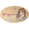 Plaque de Porte en bois personnalisée pour une Chambre d'enfant - Le prénom de la plaque en bois est personnalisable - cadeau