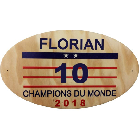 Décoration de Porte en bois pour une Chambre d'enfant - prénom en bois personnalisable - cadeau de naissance personnalisé